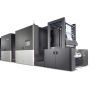 Die digitale Druckmaschine Jet Press FP790 ist auch in der Lage, in Flexo- und Tiefdruckqualität zu produzieren.